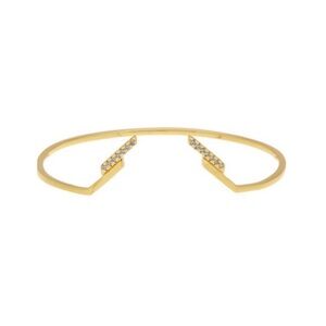 Gorjana NWT Petra Shimmer Cuff Bracelet in Gold ✨